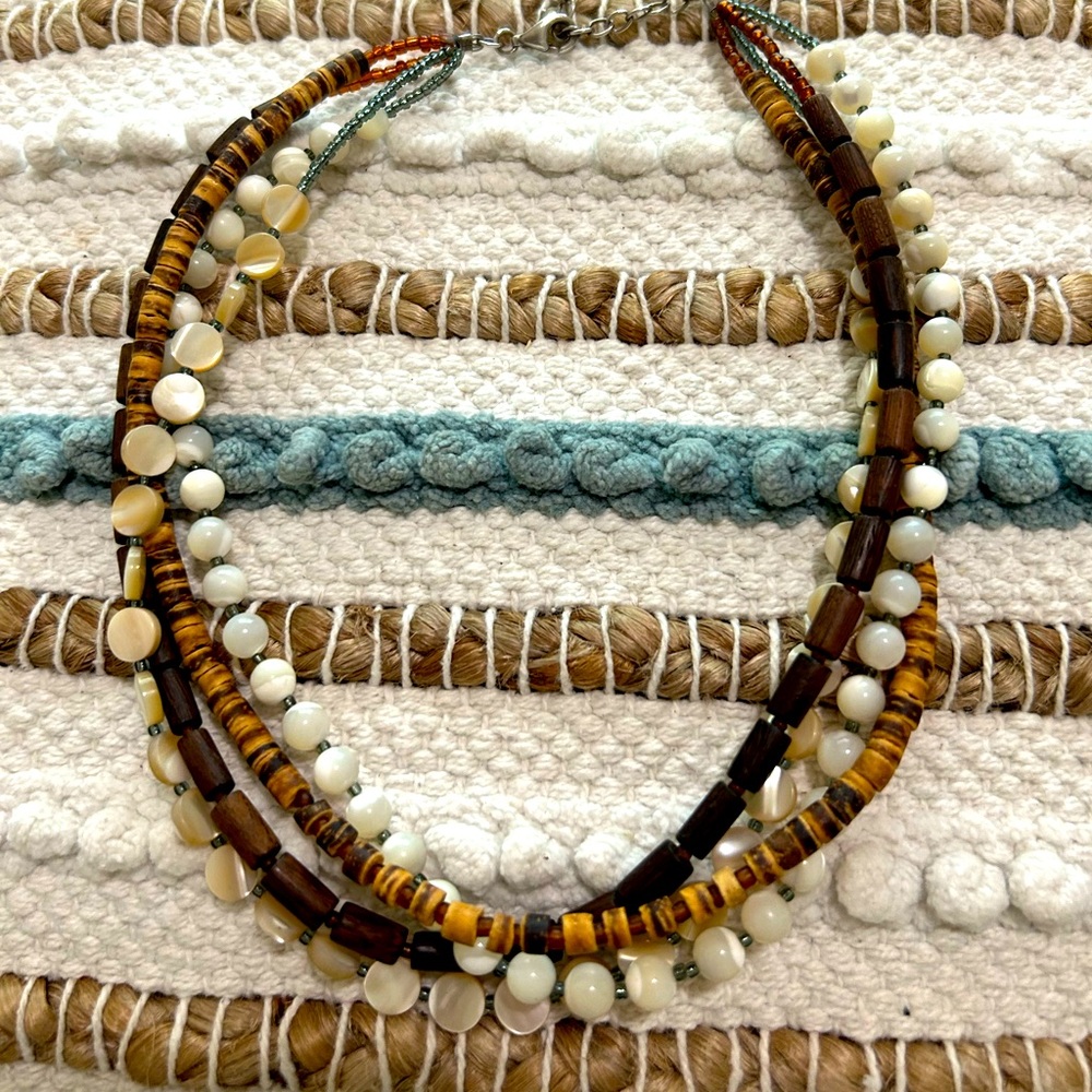 Silpada multi strand necklace